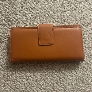Mundi Brown Leather Wallet